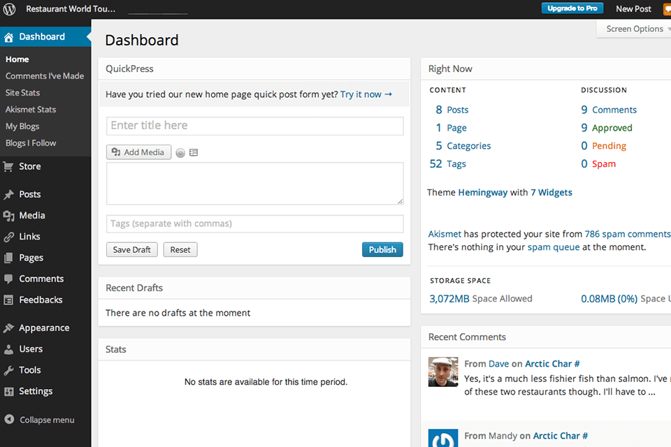 wordpress webflow alternative interface