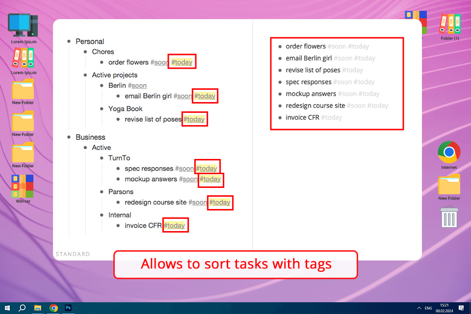 workflow-programm zum erstellen einer checkliste