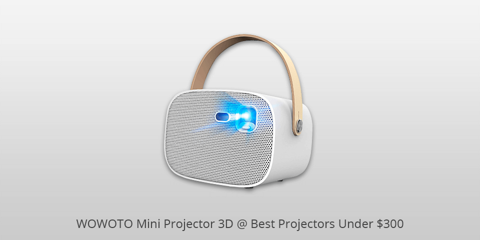 wowoto mini projector 3d projectors under 300