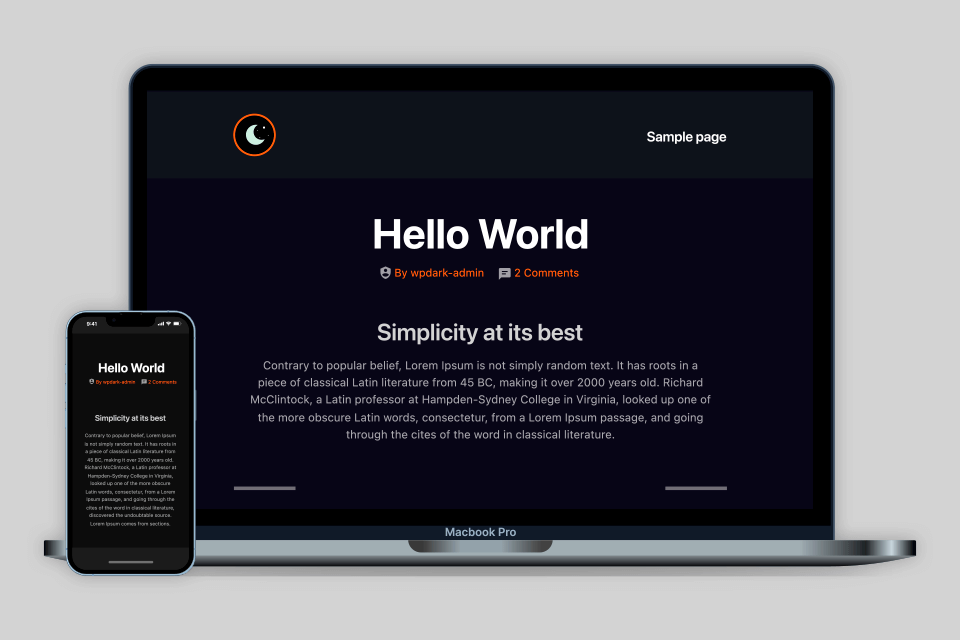 wp dark mode by wppool dark mode plugin for wordpress interface