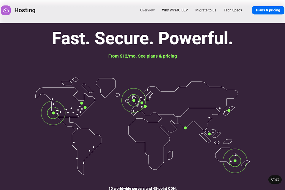 wpmu dev wordpress hosting service website
