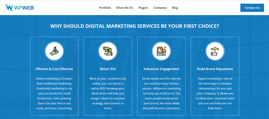 wpweb digital marketing service