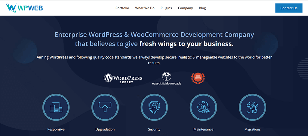 wpweb website