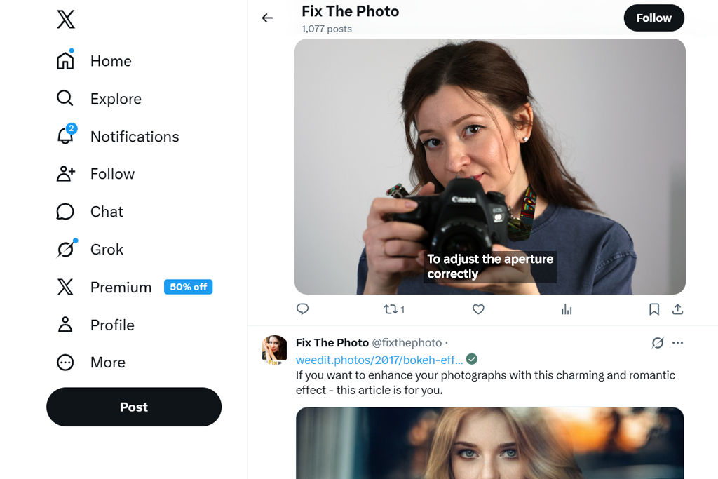 x twitter marketing caption types