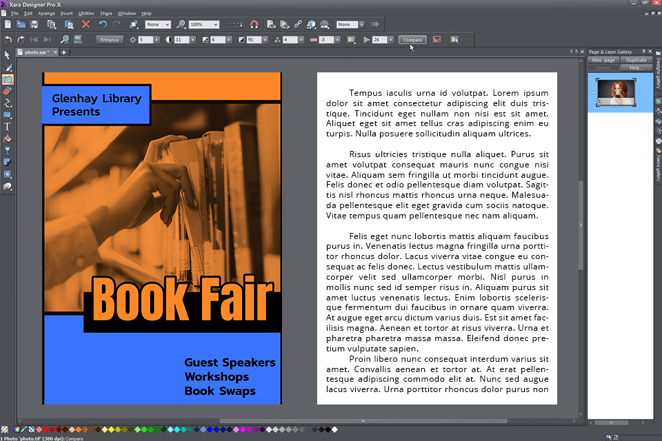 xara designer pro x واجهة بديلة لـ marq