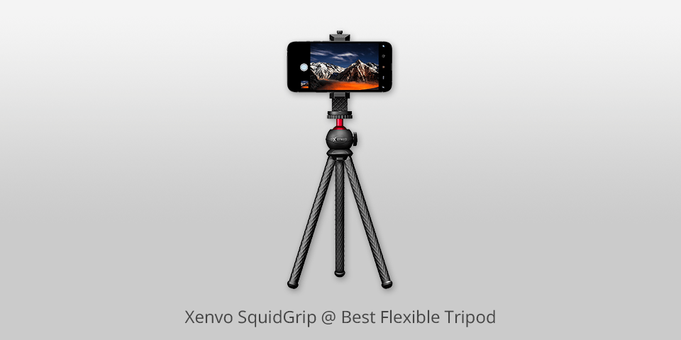 xenvo squidgrip flexible tripod