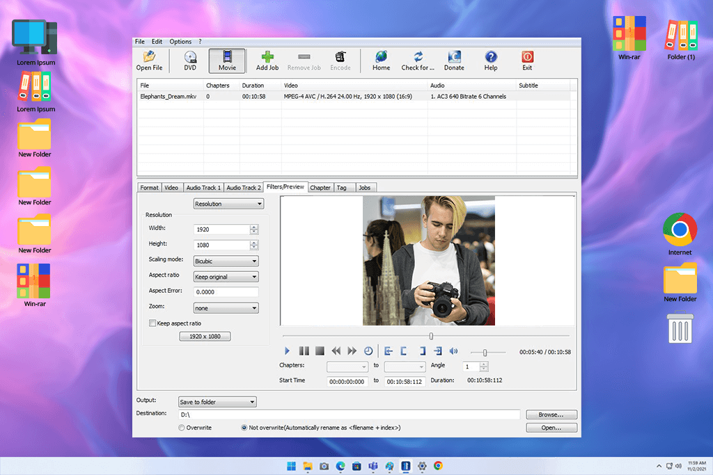 xmedia recode ts to mp4 converter