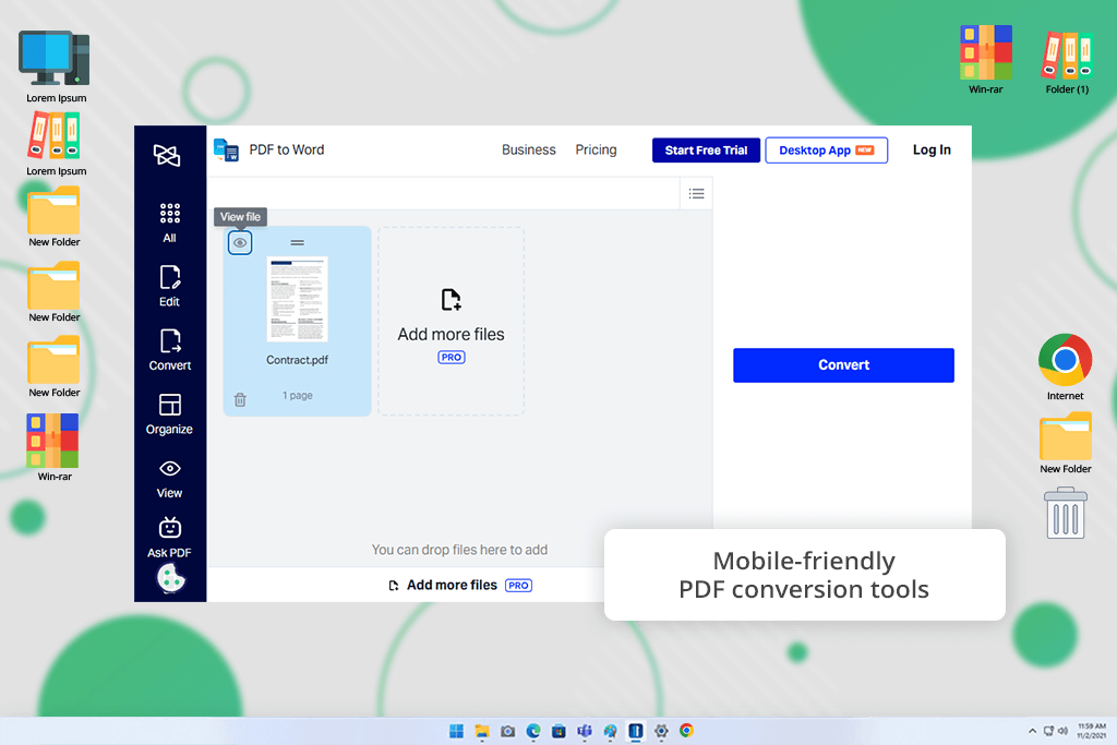 xodo free pdf to word converter