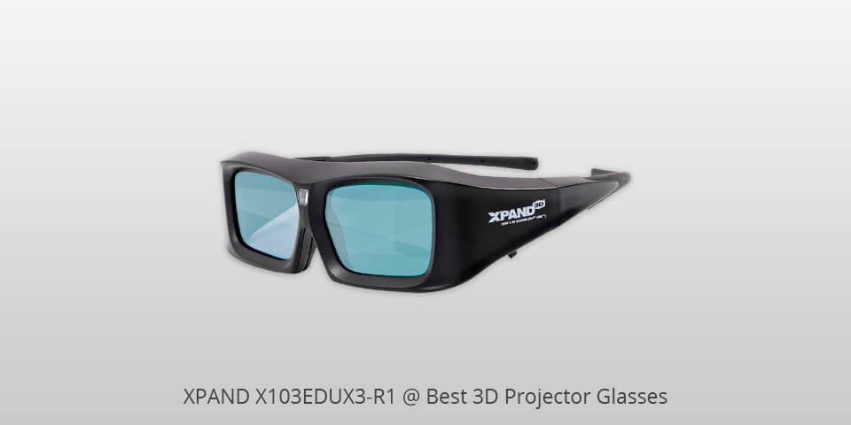 xpand x103edux3-r1 3d projector glasses