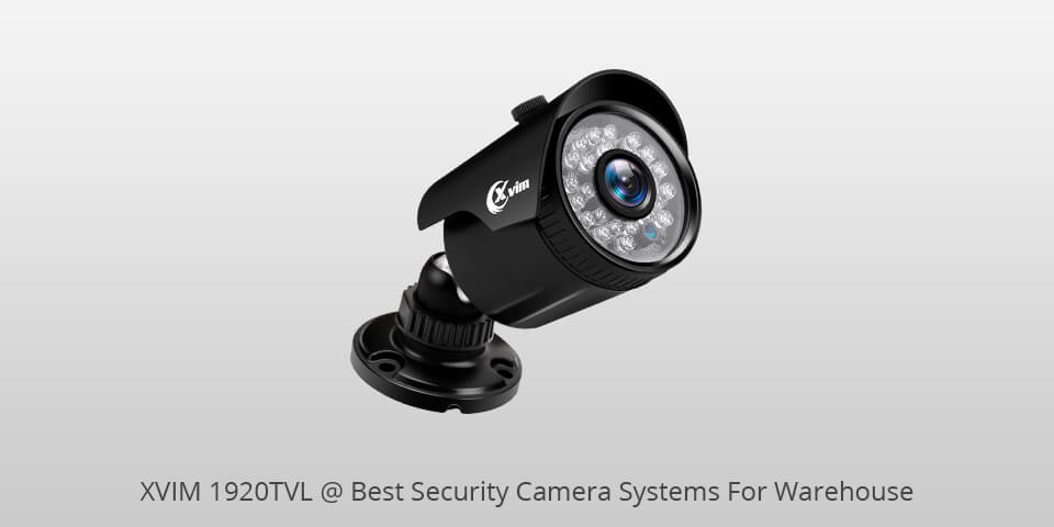 xvim 1920tvl security camera system for warehouse