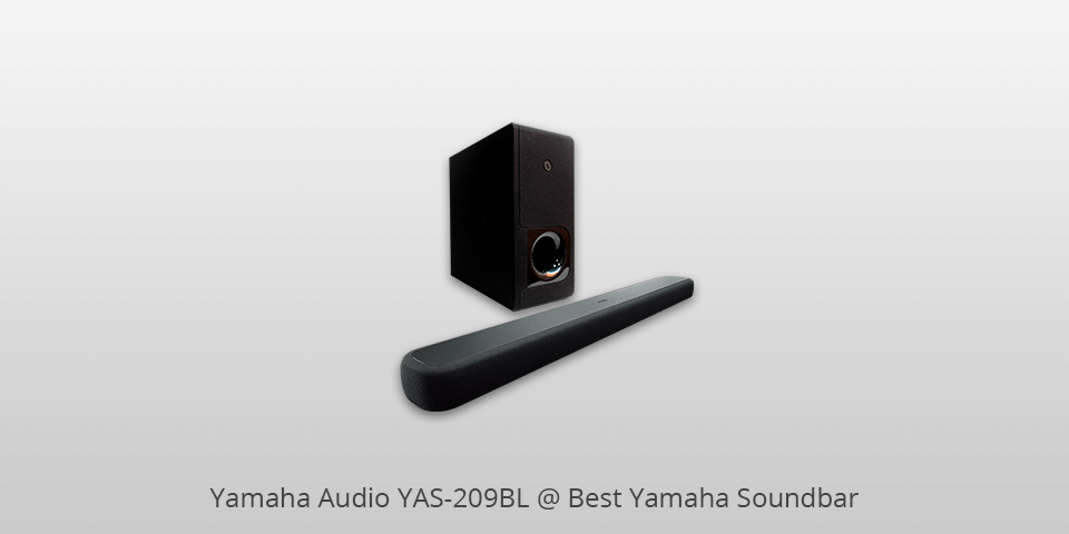 yamaha audio yas-209bl yamaha soundbars