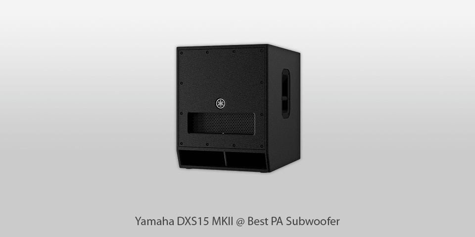 yamaha dxs15 mkii pa subwoofers