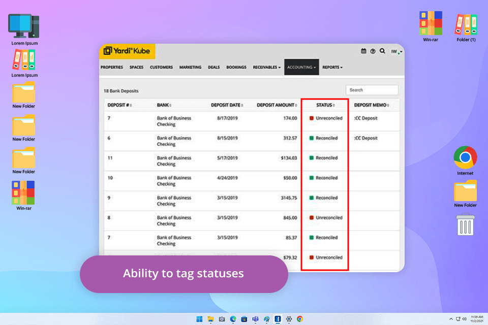 yardi kube coworking software