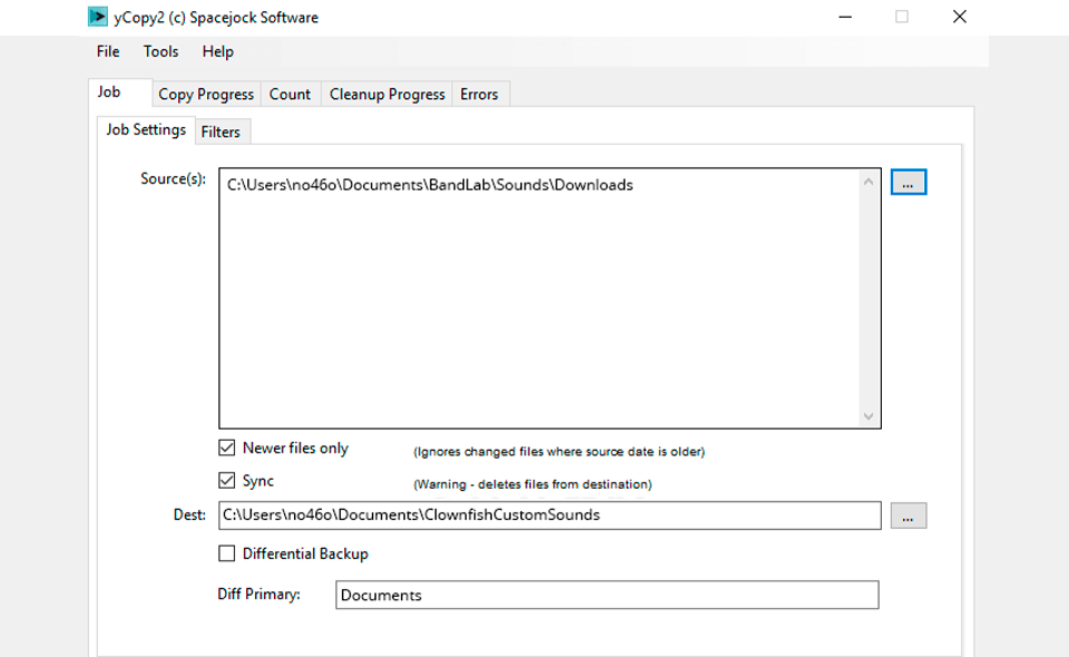 ycopy download interface