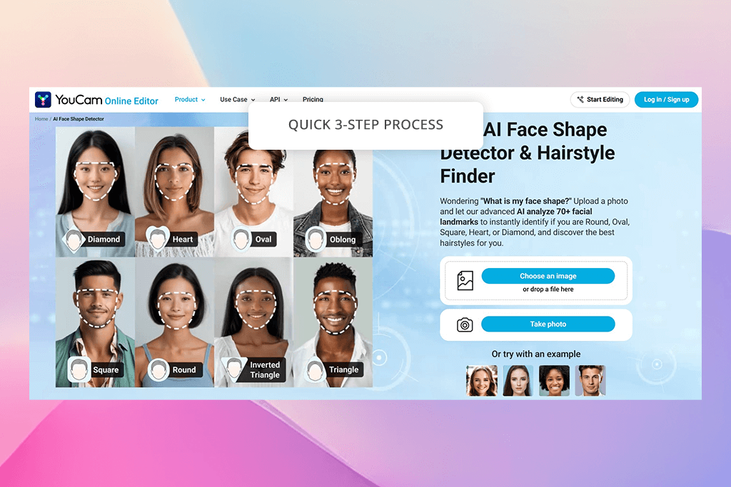 youcam face shape detector