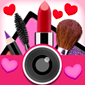 youcam makeup photo slim editing app logo
