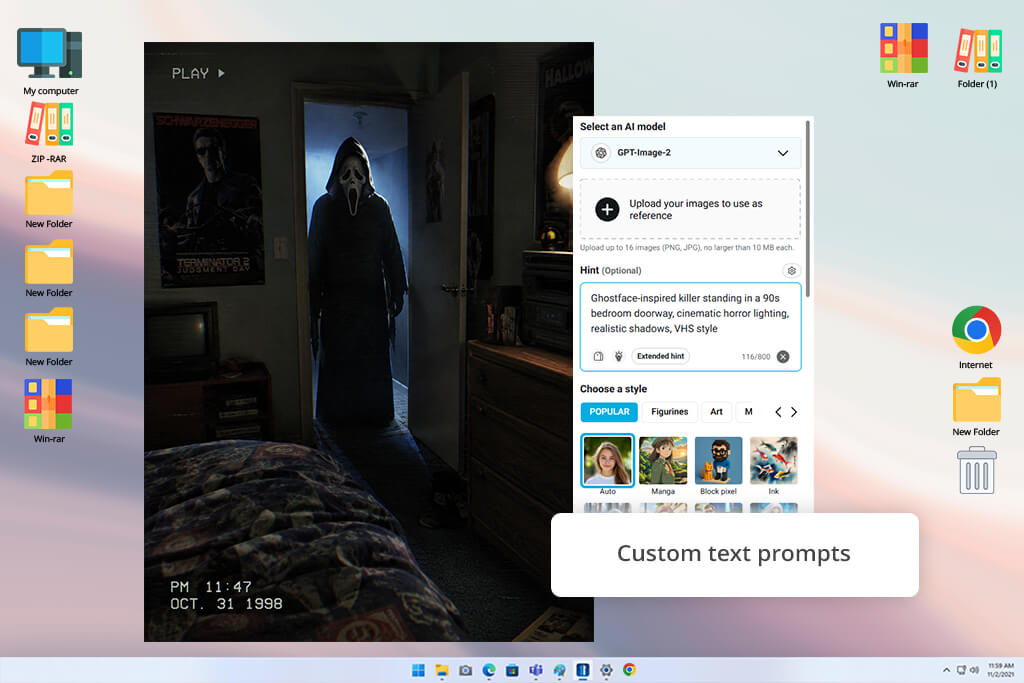 youcam online editor interface