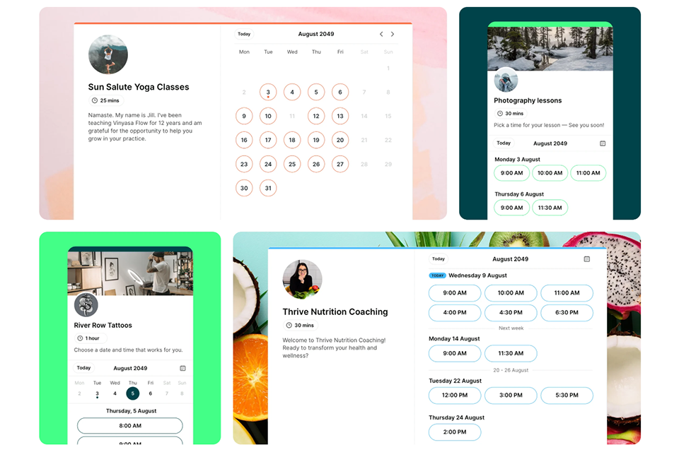 youcanbook scheduling software