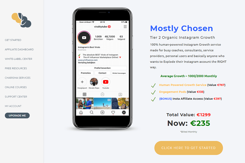 your charisma social media marketing