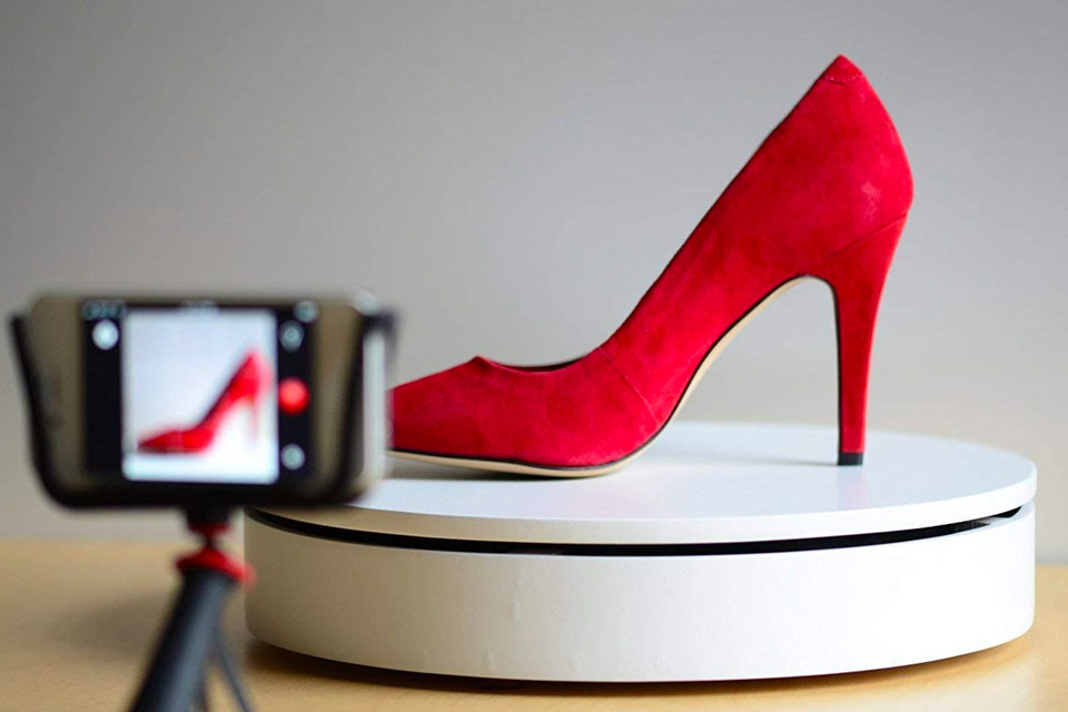 yuanj motorized turntable display turntable for photography lifestyle