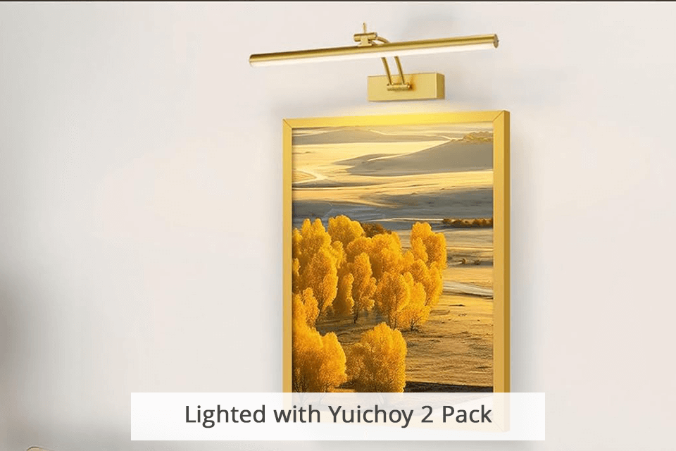 yuichoy 2 pack light for painting