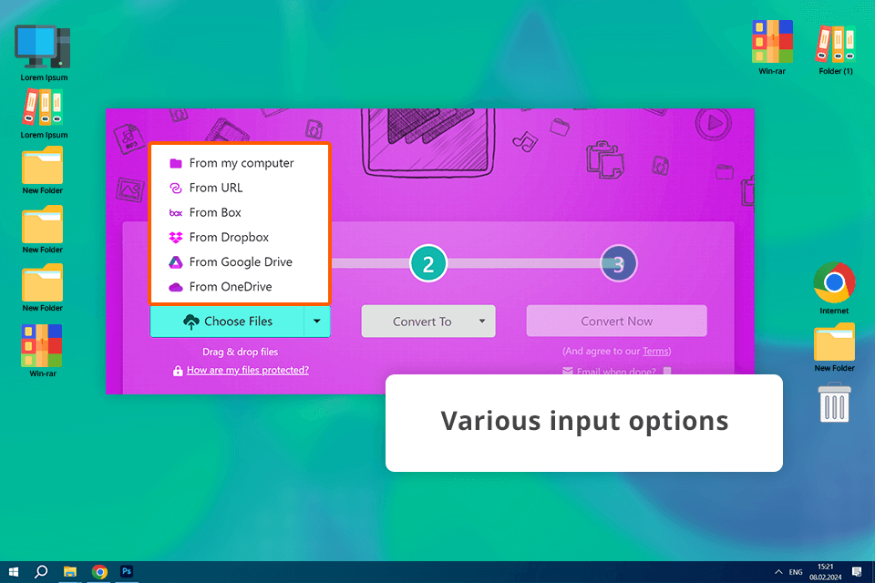 zamzar pdf to csv converter