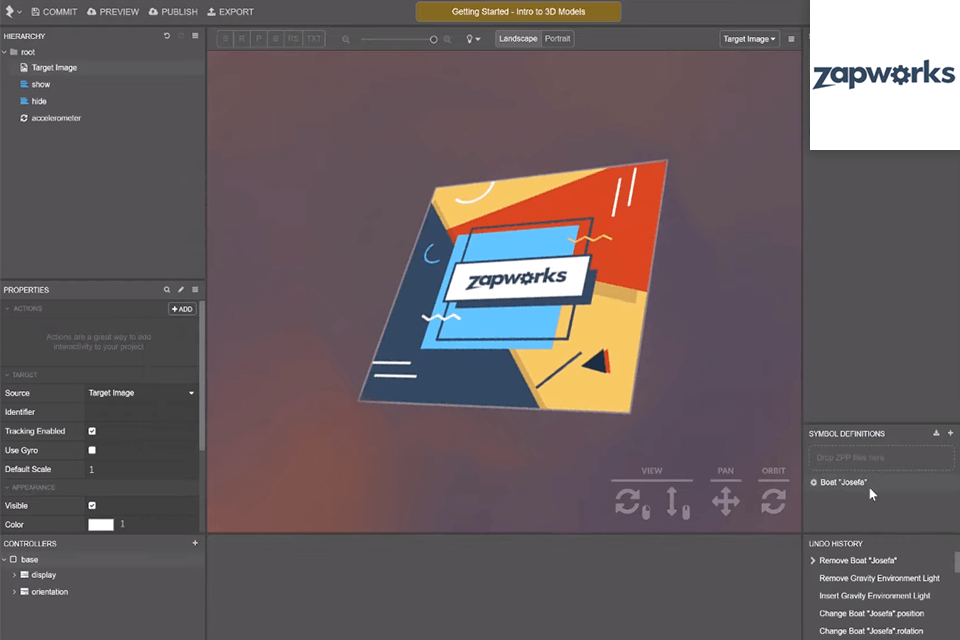 zapworks interface