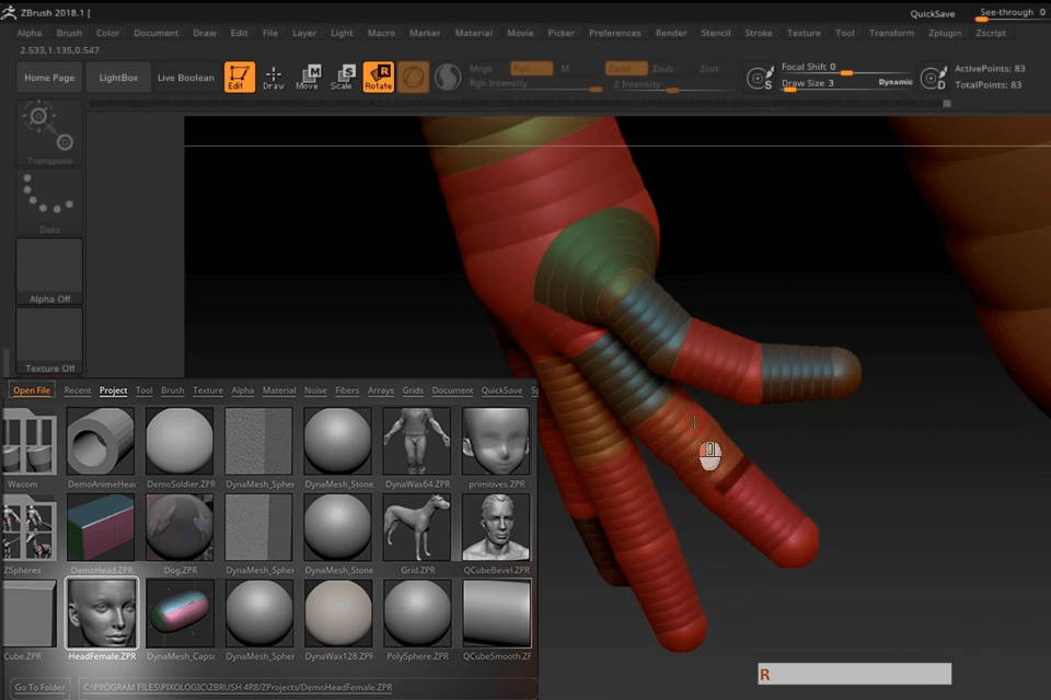 free 3d modeling software to work with zbrush