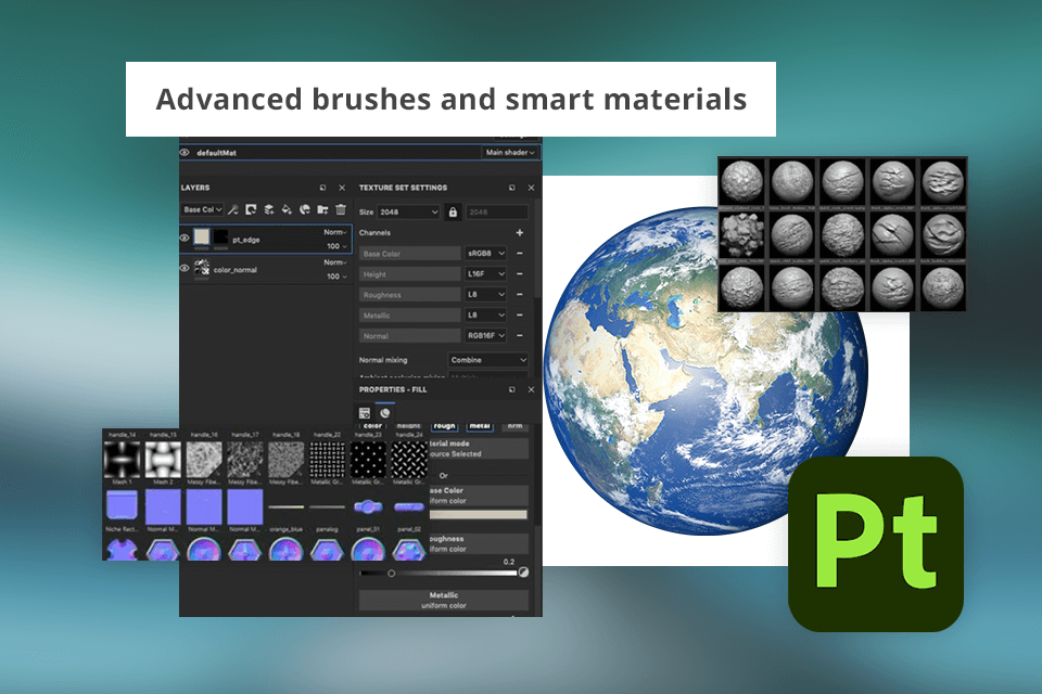 substance painter interface