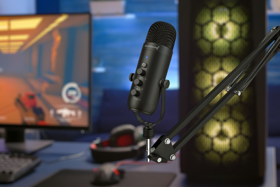 zealsound k66 microphone for podcasting