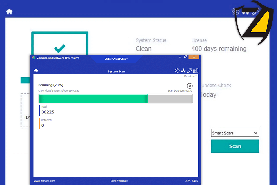 zemana interface