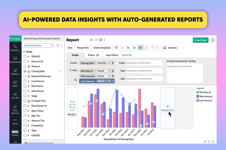 zoho analytics infogram alternative