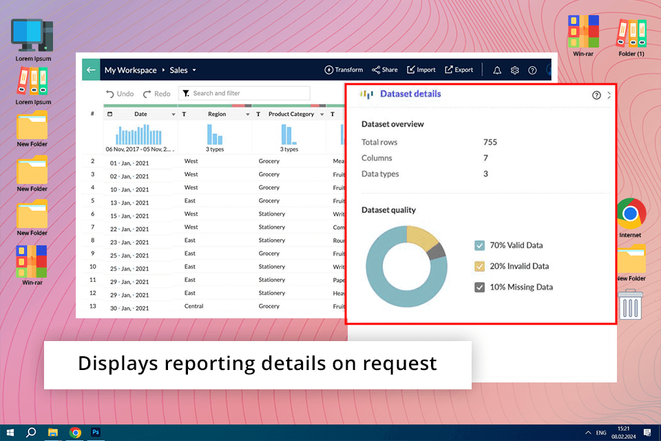 zoho analytics product analytics software