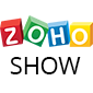 zoho show free presentation software logo