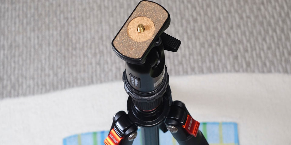 zomei q555 tripod usage