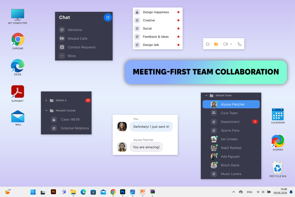 zoom online collaboration software for video meetings