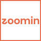 zoomin online business card printing service logo
