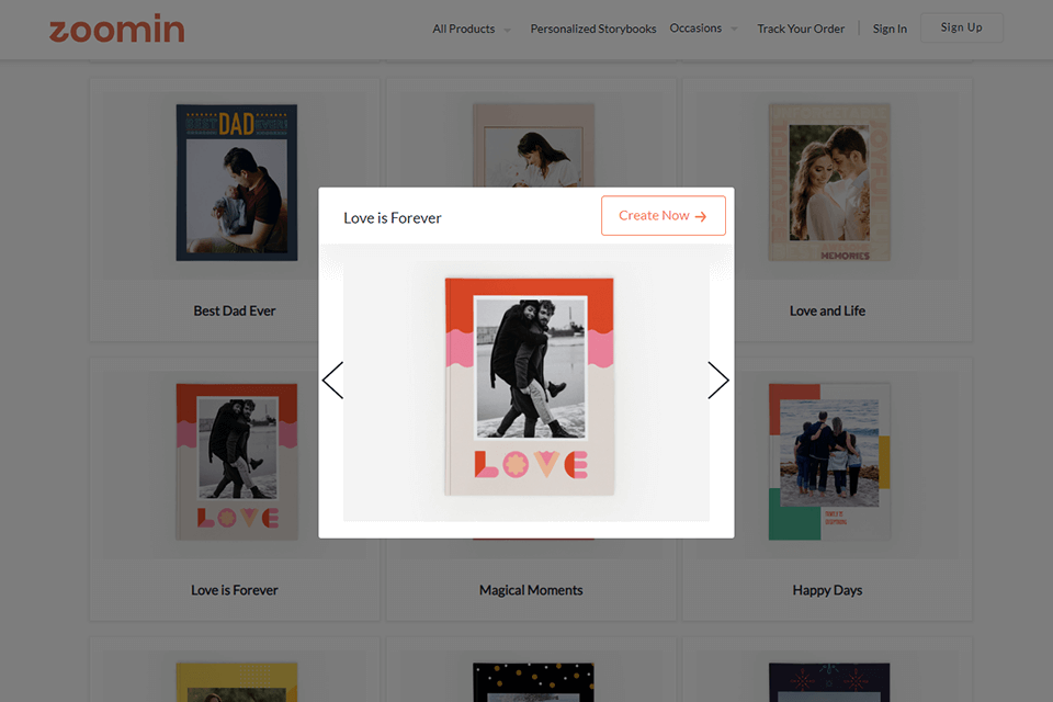 zoomin printing services photobooks