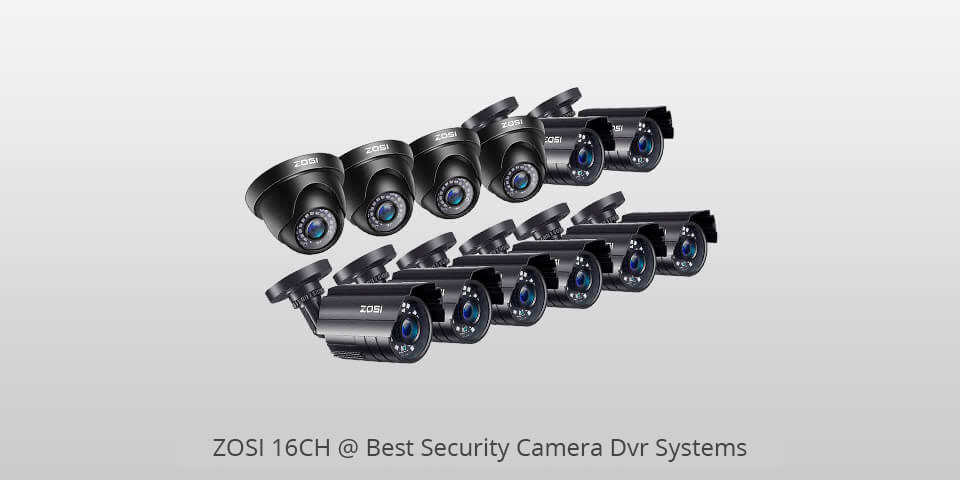 zosi 16ch security camera dvr system