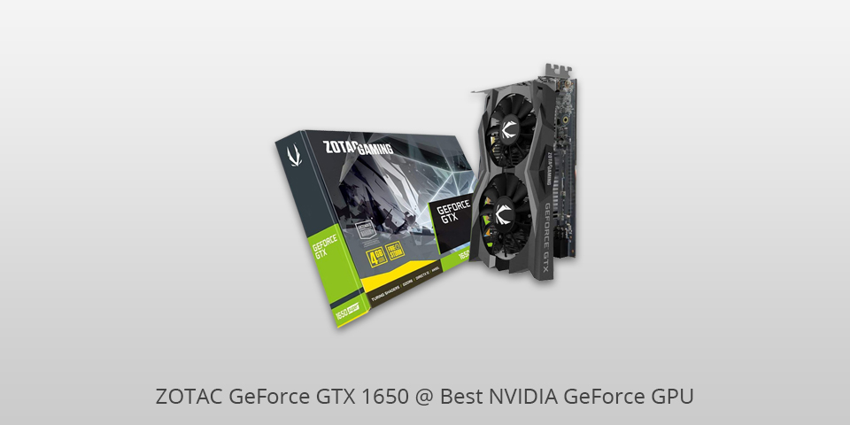nvidia geforce gpu zotac