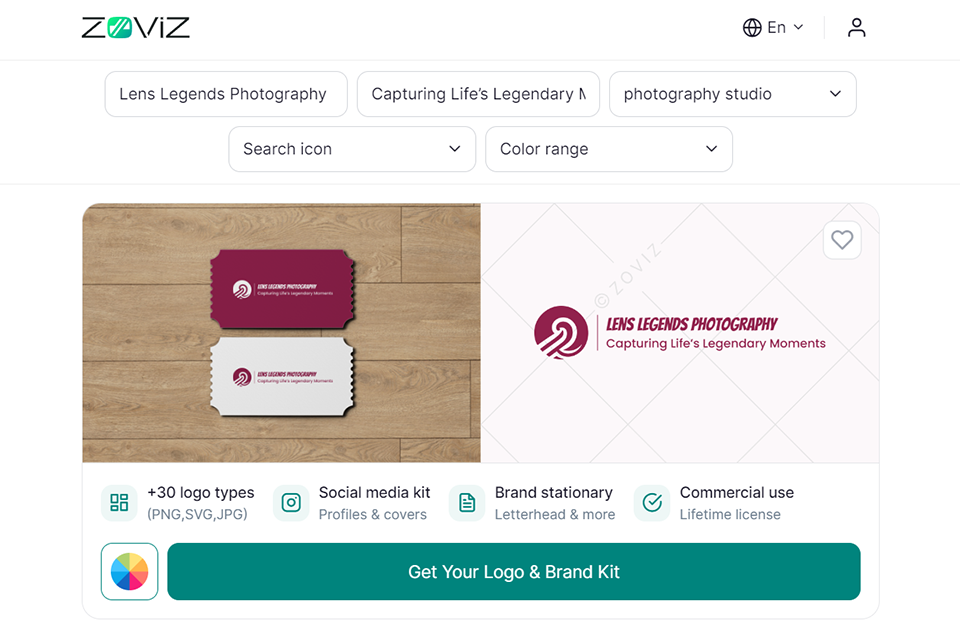 zoviz best free logo maker