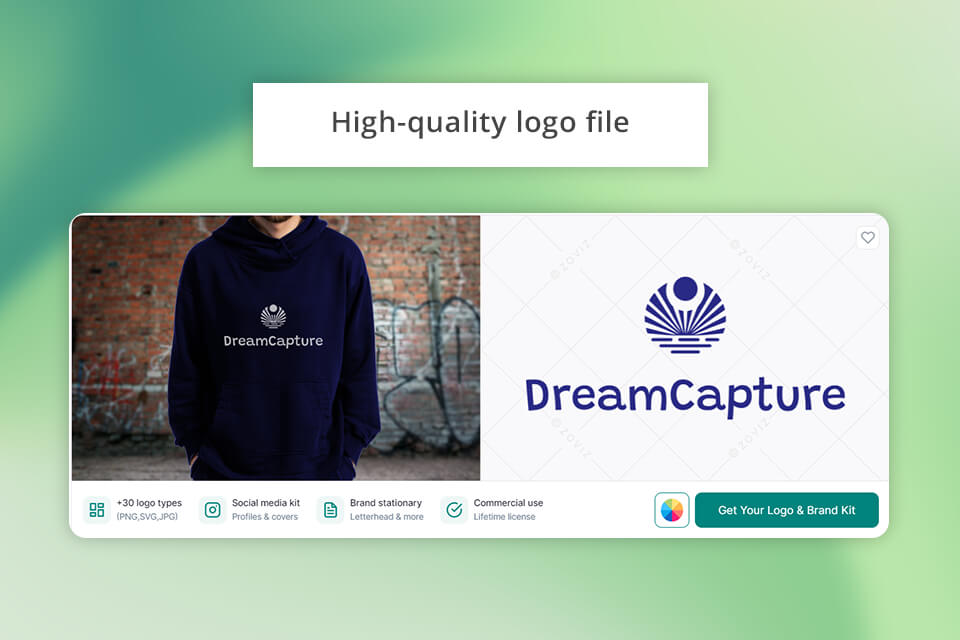 zoviz platform high quality logo